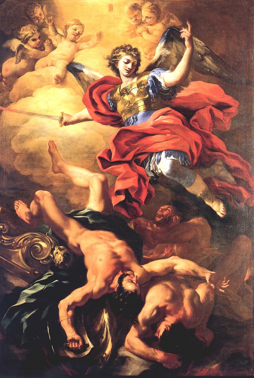 Francesco Solimena, San Michele Arcangelo, realizzato intorno al 1690. foto Aquino